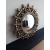 Miroir de sorcière soleil fleur de lys ø34,5 (taille L)