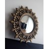 Miroir de sorcière soleil fleur de lys ø34,5 (taille L)