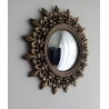 Miroir de sorcière soleil fleur de lys ø34,5 (taille L)