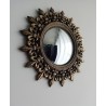 Miroir de sorcière soleil fleur de lys ø34,5 (taille L)