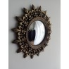 Miroir de sorcière soleil fleur de lys ø34,5 (taille L)