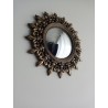 Miroir de sorcière soleil fleur de lys ø34,5 (taille L)