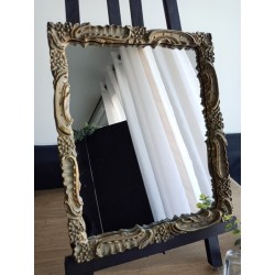 Miroir arabesque patine...