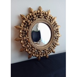 Miroir de sorcière fleur de lys ø25 (taille S)