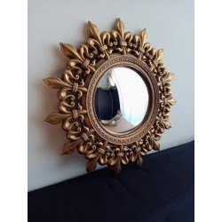 Miroir de sorcière fleur de lys ø25 (taille S)