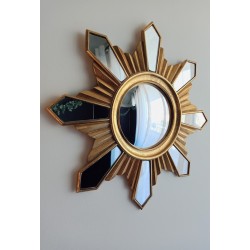 Miroir de sorcière soleil 8 branches ø39 (taille L)