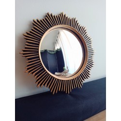 Miroir convexe soleil design M