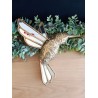 Colibri miroir bord or