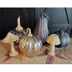 Décoration champignon Ø9x14