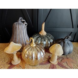 Décoration champignon Ø9x14