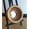 Miroir convexe or antique Taille M