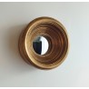 Miroir convexe or antique Taille M