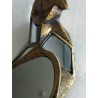 Perroquet droite miroir or