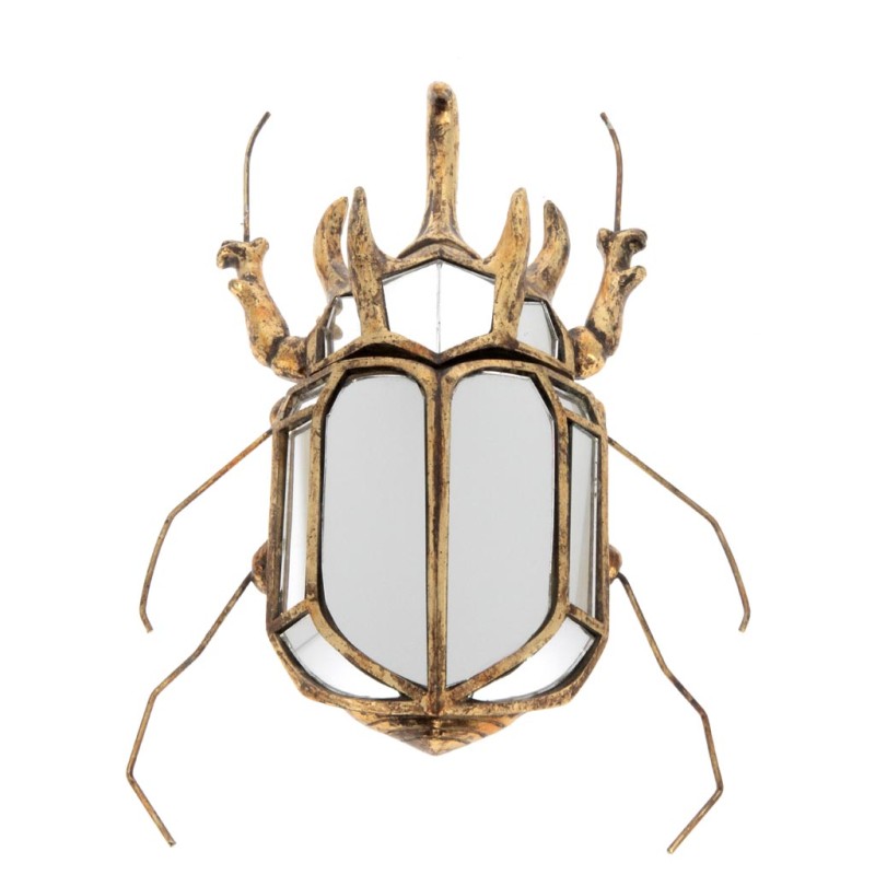 Scarabée miroir or